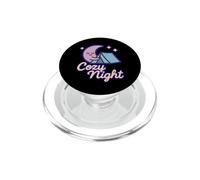 Scène Kawaii de Nuit Confortable PopSockets PopGrip pour MagSafe