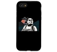 Scène Originale du Coucher de Soleil Stormtrooper & Fighters Coque pour iPhone SE (2020) / 7/8