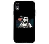 Scène Originale du Coucher de Soleil Stormtrooper & Fighters Coque pour iPhone XR
