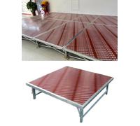 Scène Pliable Portable | Plateforme à Installation Rapide for événements intérieurs et extérieurs, églises, théâtres Scolaires(100x100x30cm/39.4x39.4x11.8in)