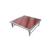 Scène Pliable Portable | Plateforme de Spectacle à Installation Rapide for pièce de théâtre à l'école, à l'église, for DJ et cérémonie de Mariage(128x100x40cm)