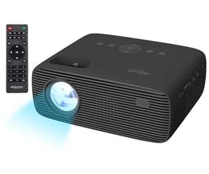SceneLights Technologies Projecteur : projecteur LED Full HD, native 1080p, 250 ANSI lumens, 7000 lm, lecteur multimédia (projecteur d'écran, LCD, TV)