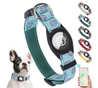 SCENEREAL Airtag Collier pour chien Vert Taille XS