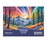Scenery Tree 1000 Piece Jigsaw Woods Puzzles for Adults and Kids Age 12 Years Up Challenging & Brainteasing Puzzle Game for The Whole for Women Gifts for Men70x50cm/1000pcs
