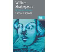 Scènes célèbres/Famous scenes Bilingue anglais-français - William Shakespeare - Gallimard - Poche - Méthode de langue
