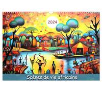 Scènes de vie africaine (Calendrier mural 2027 DIN A3 vertical), CALVENDO calendrier mensuel: Plongez dans la magie de l'Afrique tout au long de ... la diversité et la richesse de l'Afrique.