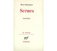 Scènes - Henri Raczymow - Gallimard - broché - Livre