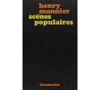 Scènes populaires dessinées à la plume