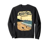Scenic Golden Gate Bridge à Crissy Field San Francisco Sweatshirt