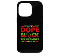 Scénographe de Dope Black Proud Black Theater Career Pride Job Coque pour iPhone 13 Pro