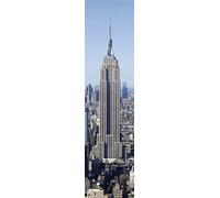 Scenolia Lé unique papier peint déco EMPIRE STATE BUILDING 60 x 240 cm | Déco murale Qualité
