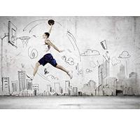 Scenolia Tableau, Cadre Alu Gris et Toile Imprimé, 90 x 60 cm