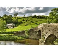 Scenolia Tableau décoratif Grand Format sur Toile Yorkshire 90 x 60 cm | Impression Haute qualité