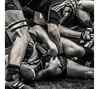Scenolia Tableau Plexi déco & Design Rugby 50 x 50 cm | Déco Murale Qualité HD