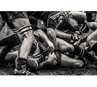 Scenolia Tableau Plexi déco & Design Rugby 70 x 50 cm | Déco Murale Qualité HD