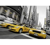 Scenolia Tableau Plexi déco & Design The Taxi Time 70 x 50 cm | Déco Murale Qualité HD