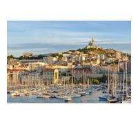 Scenolia Tableau sur Toile Marseille 60 x 40 cm | déco Murale 100% Fabrication française