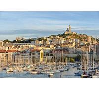 Scenolia Tapisserie déco poster MARSEILLE 3 x 2,70 m | Déco et photo murale XXL Qualité HD