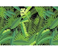 Scenolia Tapisserie poster panoramique DARK JUNGLE 4 x 2,70 m | Déco et photo murale XXL Qualité HD