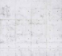 Scenolia Tapisserie Toile Textile Effet Dalles de Béton 4 x 2,70m - Décoration Murale Effet Trompe l’Oeil - Revêtement Panoramique Poster XXL - Pose Facile et Qualité HD
