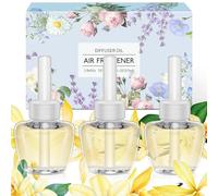 Scent-Hi Diffuseur Électrique de Parfum Recharges Convient pour Air Wick/Glade - Vanilla Diffuseur Electrique, Chambre à Coucher, Salle de séjour, Salle de Bain