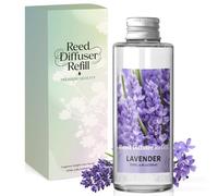 Scent-Hi Recharge pour diffuseur, Lavande, 200 ML, avec bâtonnets | Senteur Lavande florale et douce, idéale pour parfumer la chambre, le salon, la salle de bain ou le bureau