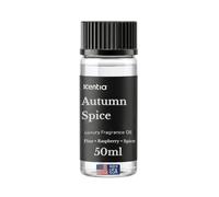 Scentia Huile essentielle d'épices d'automne - 50 ml - Mélange d'automne avec notes d'épices de citrouille | Huile diffuseur pour la maison, Halloween et Thanksgiving | Aromathérapie, fabrication de