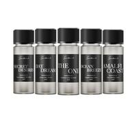 Scentiment Kit de découverte d'huile pour diffuseur d'hôtel | Inspiré par 1 Hotel Ritz-Carlton & Luxury Hotel Scents | Huiles d'aromathérapie avec des notes de cardamome, de cuir de toscane et de bois