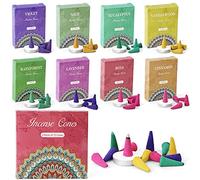 SCENTORINI Cônes d'Encens, Assortiment Encens Cone 120pcs