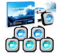 SCENTORINI Diffuseur de Parfum Voiture, Brise Marine, Clip d'Aération, Désodorisant, Parfum Intérieur, Elimine Odeurs