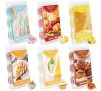 SCENTORINI Fondants Parfumées, Cubes de Cire Parfumée, Parfums d'Ambiance Cubes de Cire Parfumée, Cire de Soja Parfum de Dessert de Gâteau Parfum Maison, d'Ambiance