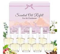 SCENTORINI Recharge pour Diffuseurs d'Ambiance Electrique, 19MLx8 Parfum de Floraux et Boisés, Convient pour Air Wick et pour Glade Recharge Desodorisant Maisons Diffuseur Electrique