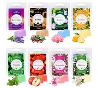 Scentsy Candiles Lot de 8 cires parfumées pour lampe parfumée, cire parfumée de Noël, pour les mariages, les anniversaires, la Saint-Valentin