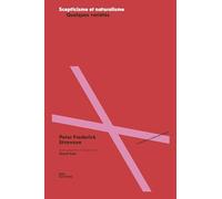 Scepticisme et naturalisme: Quelques variétés
