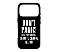 Sceptique du Changement Climatique Coque pour iPhone 17 Pro