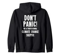 Sceptique du Changement Climatique Sweat à Capuche