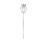 Sceptre Reine Accessoire Cosplay Créatif Bâton de Rhinestone pour Activités Déguisées Décoration d'art Cadeau Fête Mariage Anniversaire