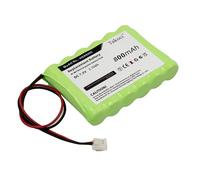 SCESMIA Batterie de rechange 60AAAH6BMJ, 802306063H pour système d'alarme Easy AI Easy EF Easy Fit HSA6400 Premium Alarm Control HSA6410 Panneaux 7,2 V 800 mAh