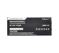 SCESMIA Batterie de rechange pour Cisco 8800 compatible avec les modèles 74-102376-01, CP-BATT-8821, GP-S10-374192-010H 2400 mAh 9,12 Wh