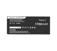 SCESMIA Batterie de rechange pour Cisco 8800 compatible avec les modèles 74-102376-01, CP-BATT-8821, GP-S10-374192-010H 1700 mAh 6,46 Wh