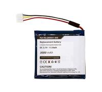 SCESMIA Batterie de rechange pour Qolsys IQ Panel 2, IQ Panel 2 Plus, IQ Panel 2 Touch Panel, QS9201, QS9202, compatible avec les pièces n° QR0041-840, SP584646-1S2P, VT26 3000 mAh/11,10 Wh