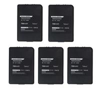 SCESMIA Lot de 5 batteries 700 mAh pour modulaire MJ/MK Series & E16 KTC/Sirio 42 Compatible avec pièce MBM06MH (télécommande/Plus MK)