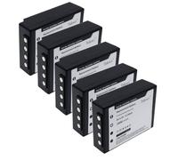 SCESMIA Lot de 5 batteries de rechange pour télécommande de grue Radiomatic Micron/Linus/Spectrum/Eco, FUB9NM, compatible avec BA209000/BA209001, BA205000, BA206000, FuB05AA/05XL 6 V 2000 mAh