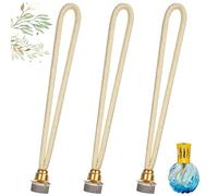 Scettar 3 Pcs Mèches pour Lampe Berger, Mèche de Lampe à Parfum | Mèche à Brûleur Catalytique à Contrôle d'air pour Aromathérapie Diffuseur, Contrôle de l'air