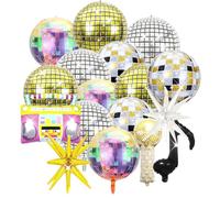Scettar Ballons Disco 17 PCS 22 Pouces Décorations