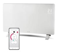 SCF 4740WH Radiateur Convecteur Intelligent Wi-Fi Verre 2400W Thermostat Blanc