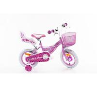 SCH Bicycle Pink Love, Bicyclette pour Enfant, Rose, 12"