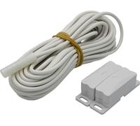 Elektrotechnik SHT 3010 Interrupteur de contact reed-Contact (fermeture) 8 m (Blanc)