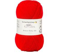 Schachenmayr Bravo Baby 185, 50G rot Fils À Tricoter