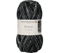 Schachenmayr Bravo Color, 50G graphit denim Fils À Tricoter